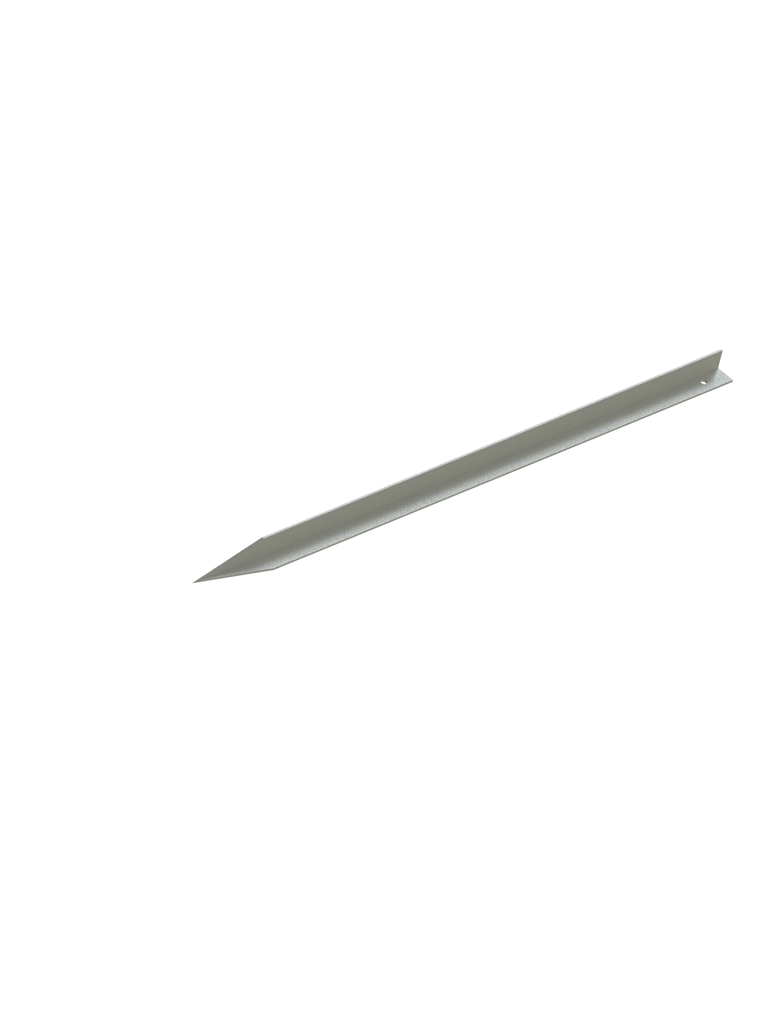 Jabalina de acero galvanizado
