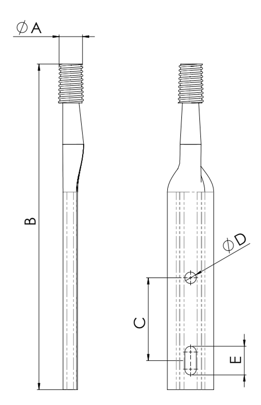 Perno MN 416 A-B