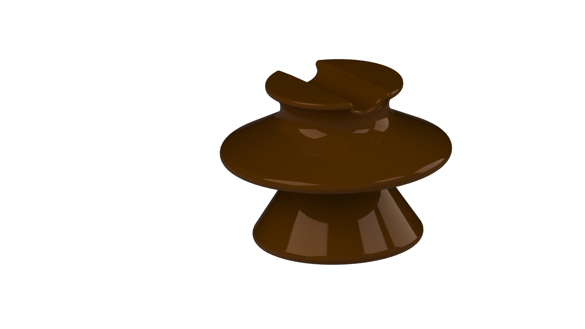 Aislador porcelana montaje rígido