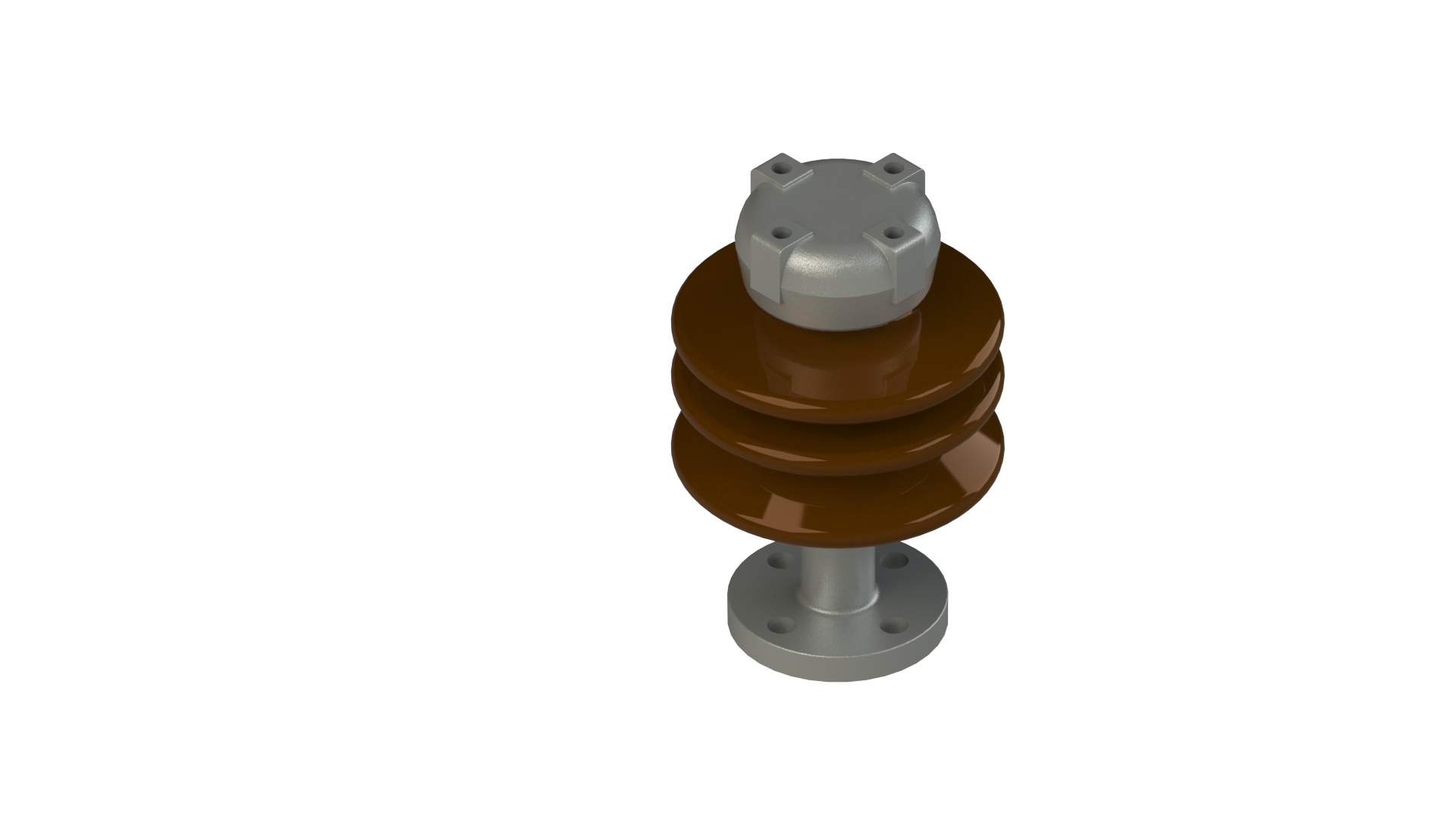 Aislador porcelana tipo soporte MN 5 - MN 6